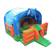 inflatable combo slide bouncer